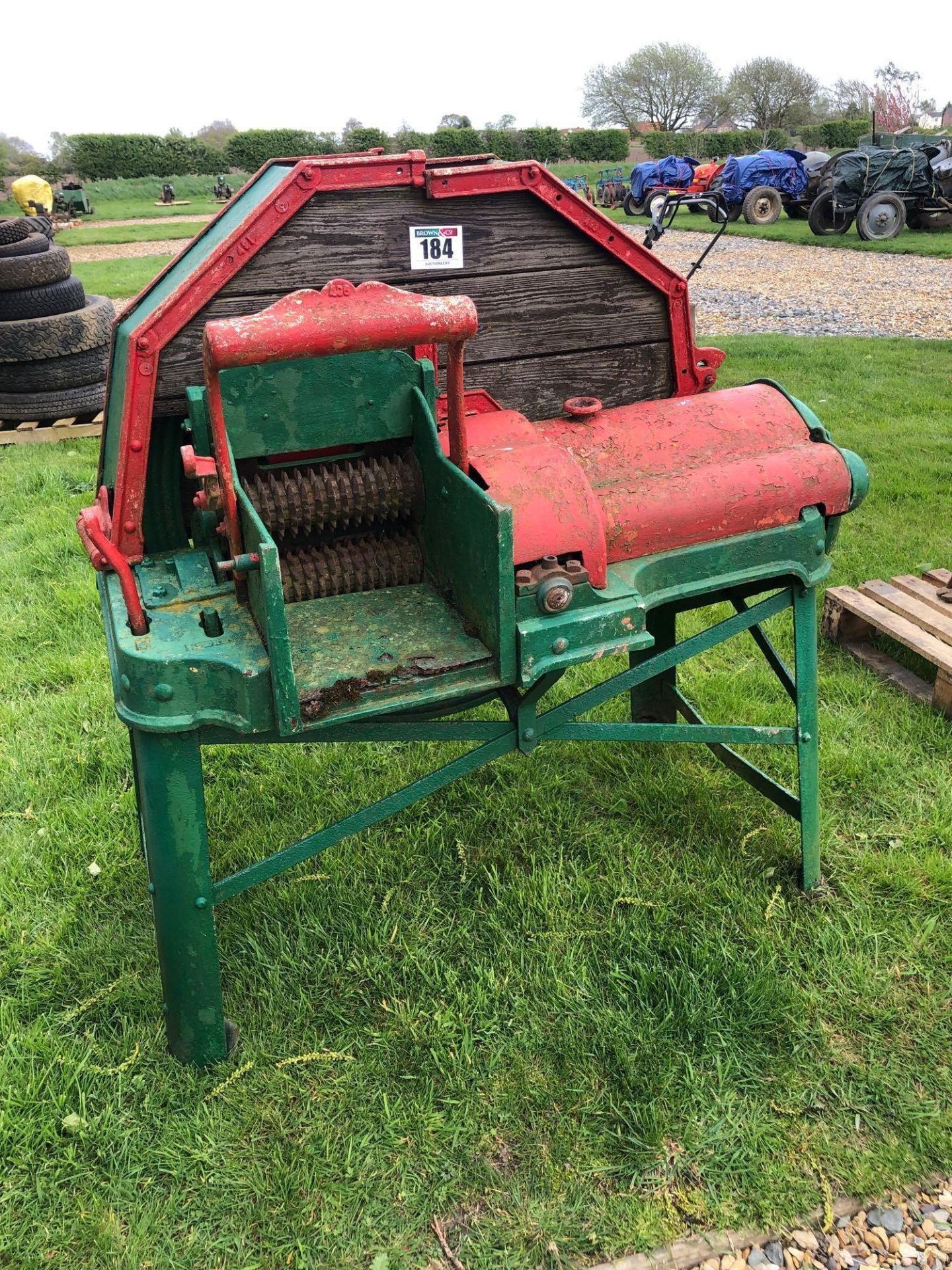 Heavy duty chaff cutter, belt driven - Image 5 of 7