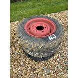 3No 6.00-16 wheels and tyres