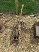 Vintage tyre pump