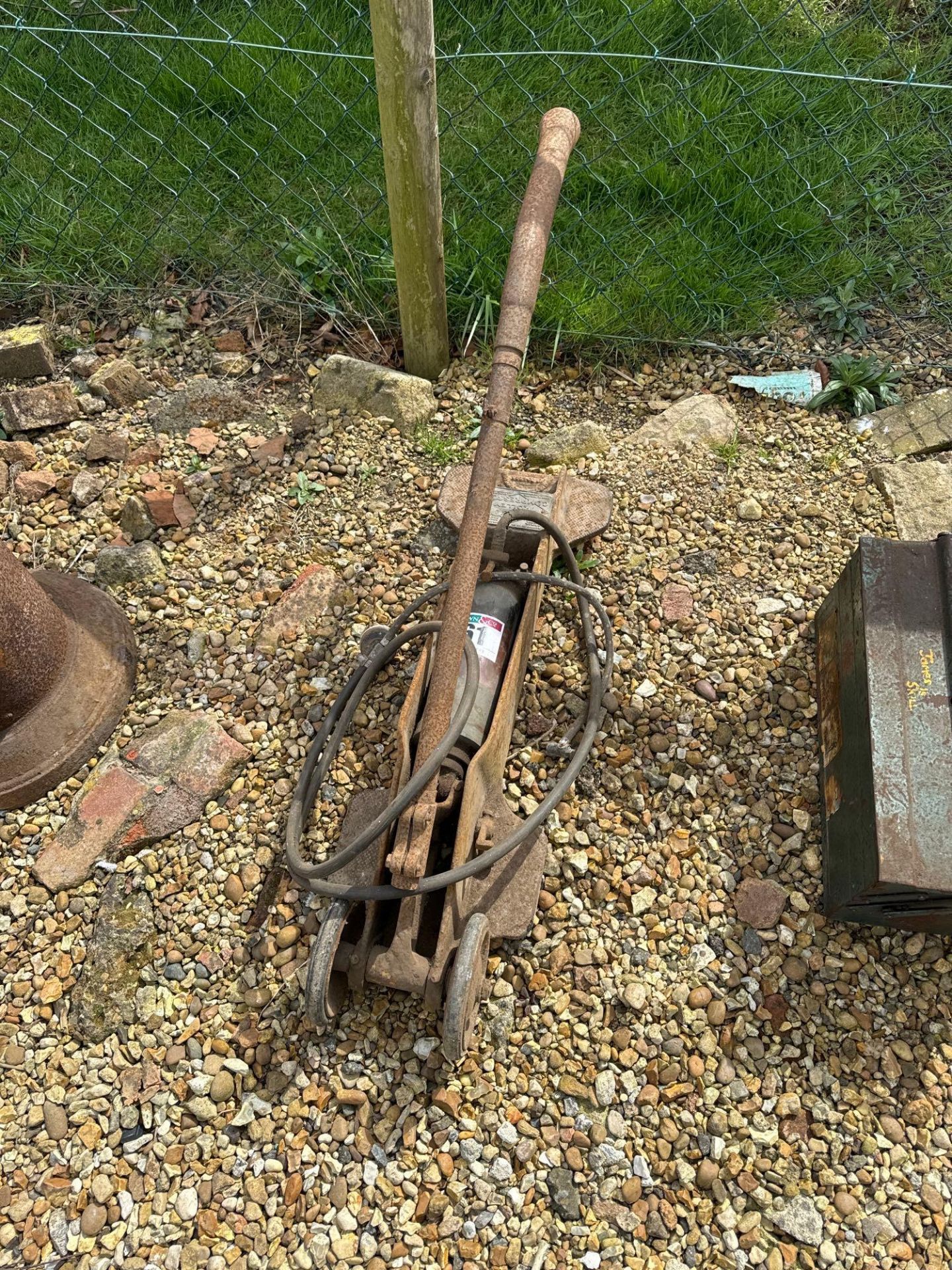 Vintage tyre pump