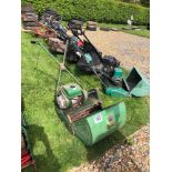 Ransomes petrol pedestrian cylinder mower