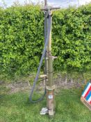 Wayne manual petrol pump