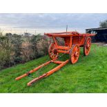 Cooke & Sons of Lincoln Ltd Hermaphrodite 4 wheel horse drawn wagon with additional tractor drawbar