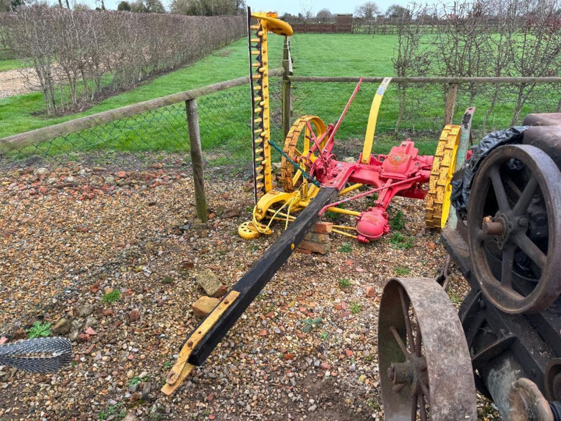 Harrison McGregor & Co Ltd trailed finger bar mower. Serial No: 7747 - Image 3 of 3