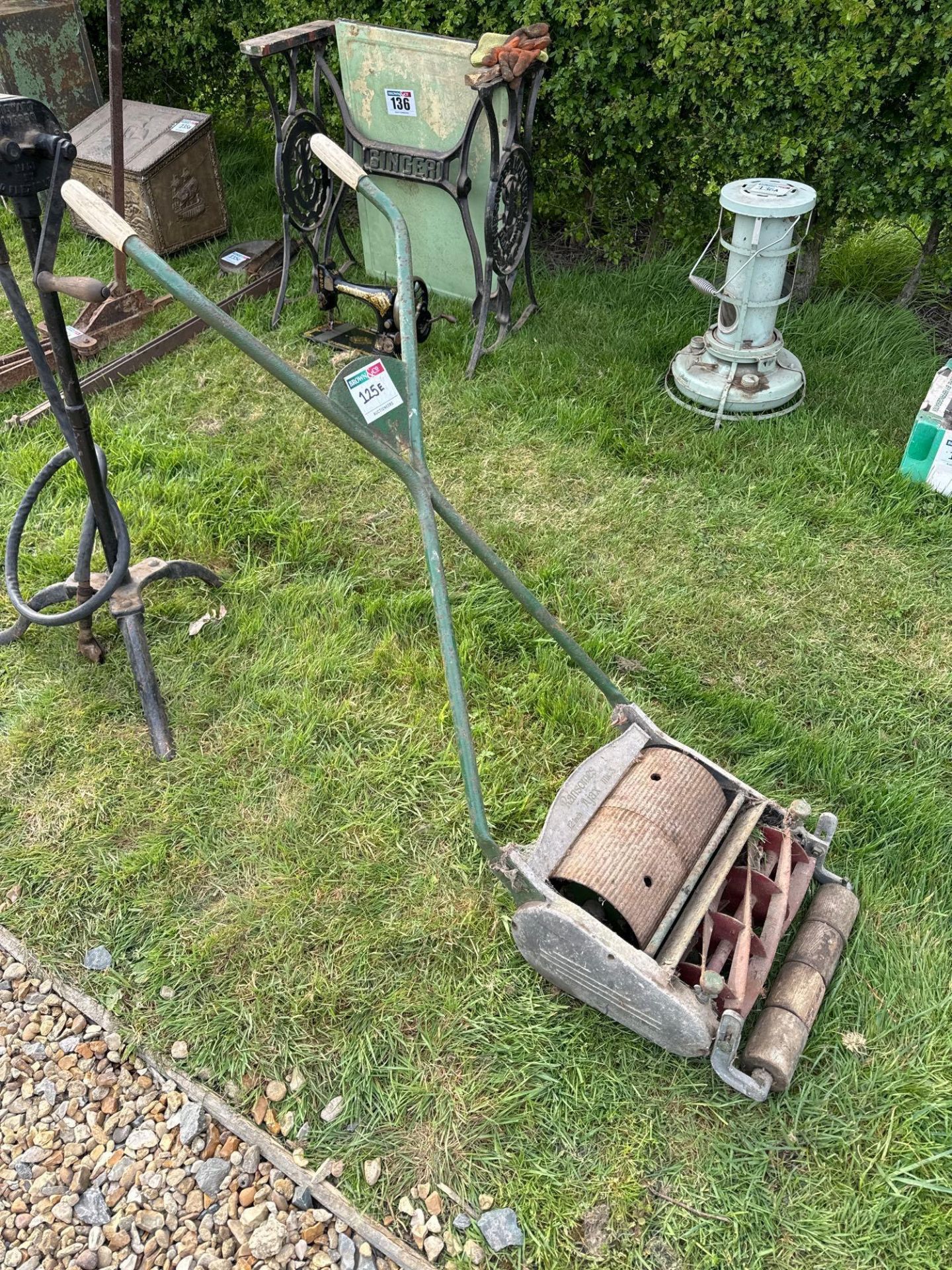 Ransomes cylinder mower