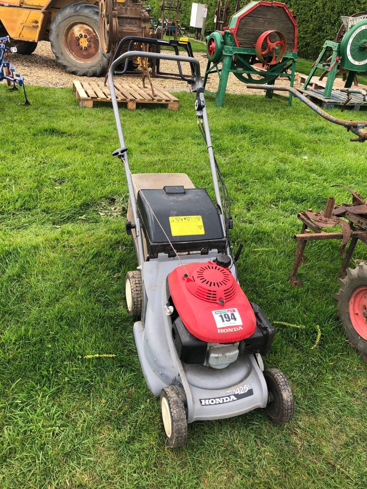 Honda HRB425c petrol pedestrian mower