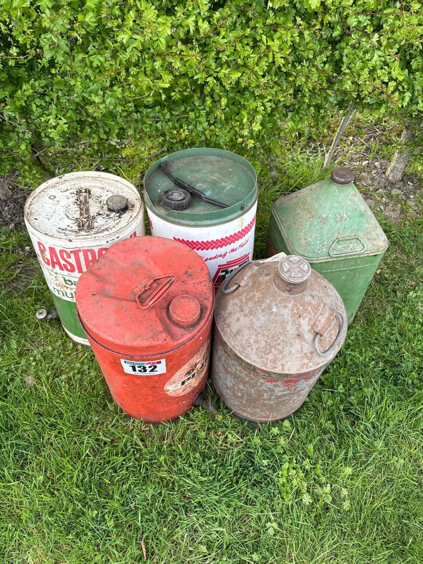 Vintage cans