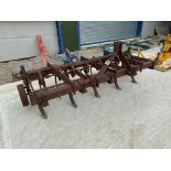C tine and springtine 9ft cultivator with depth wheels