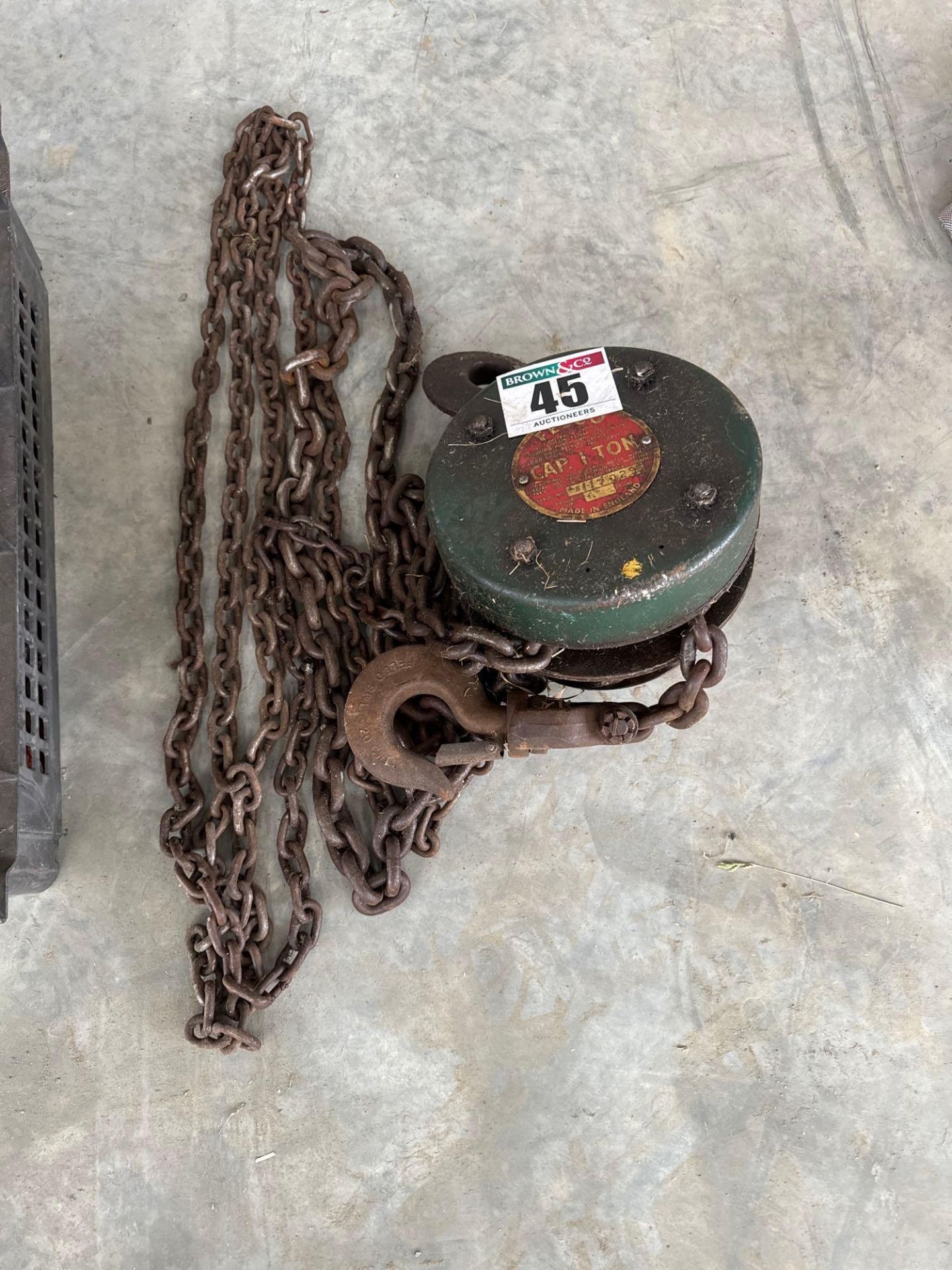 Felco block and tackle 1t. NO VAT