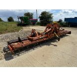 Maschio Recotiller Aquila 6000 6m hydraulic folding power harrow with rear tooth packer