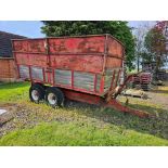 Pettit 8t hydraulic tipping trailer