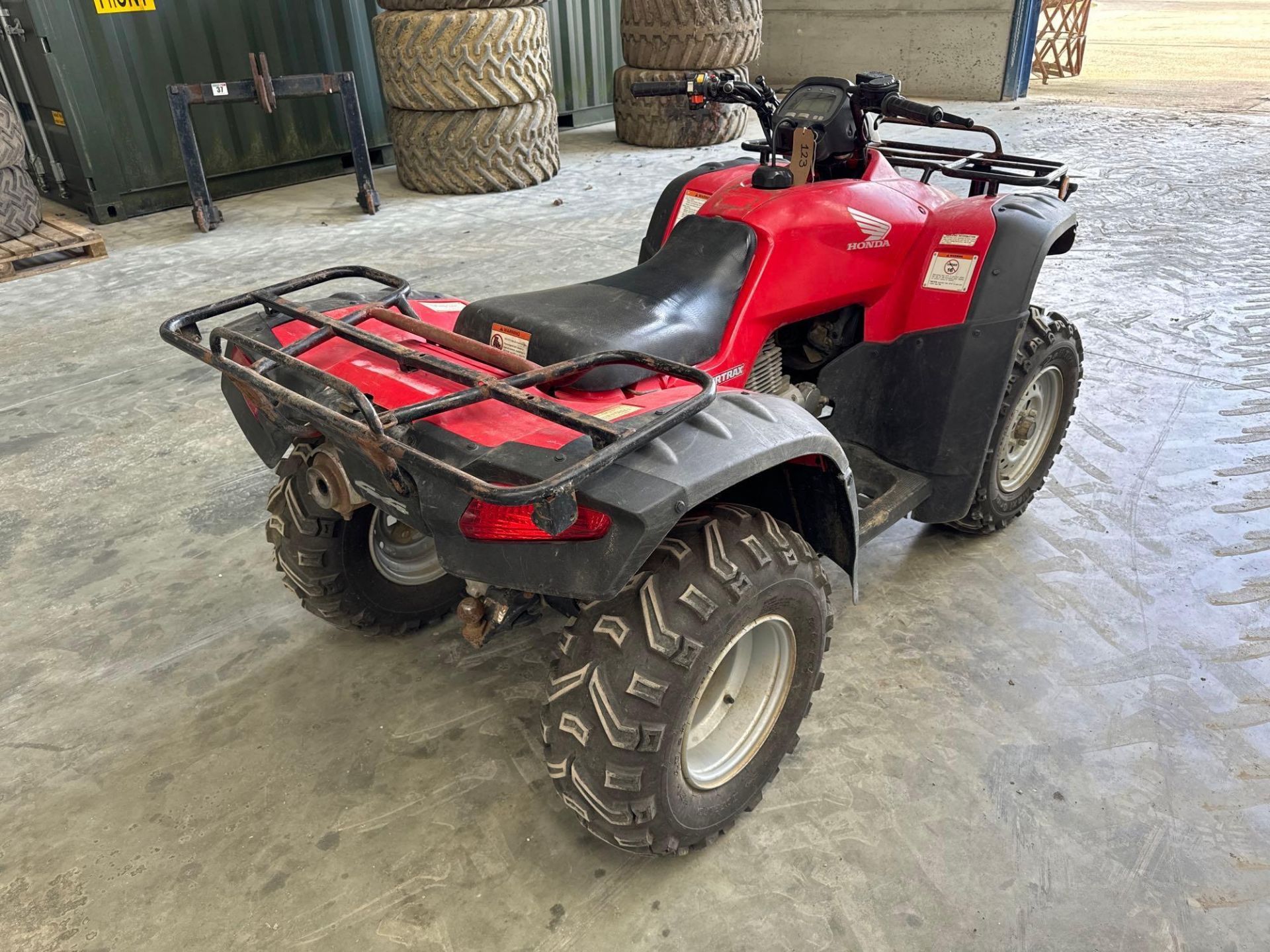 Honda Fourtrax 4wd 350 quad bike - Image 3 of 4