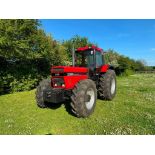 1987 Case International 1455XL 4wd tractor with 14no front wafer weights, 2 manual double acting spo
