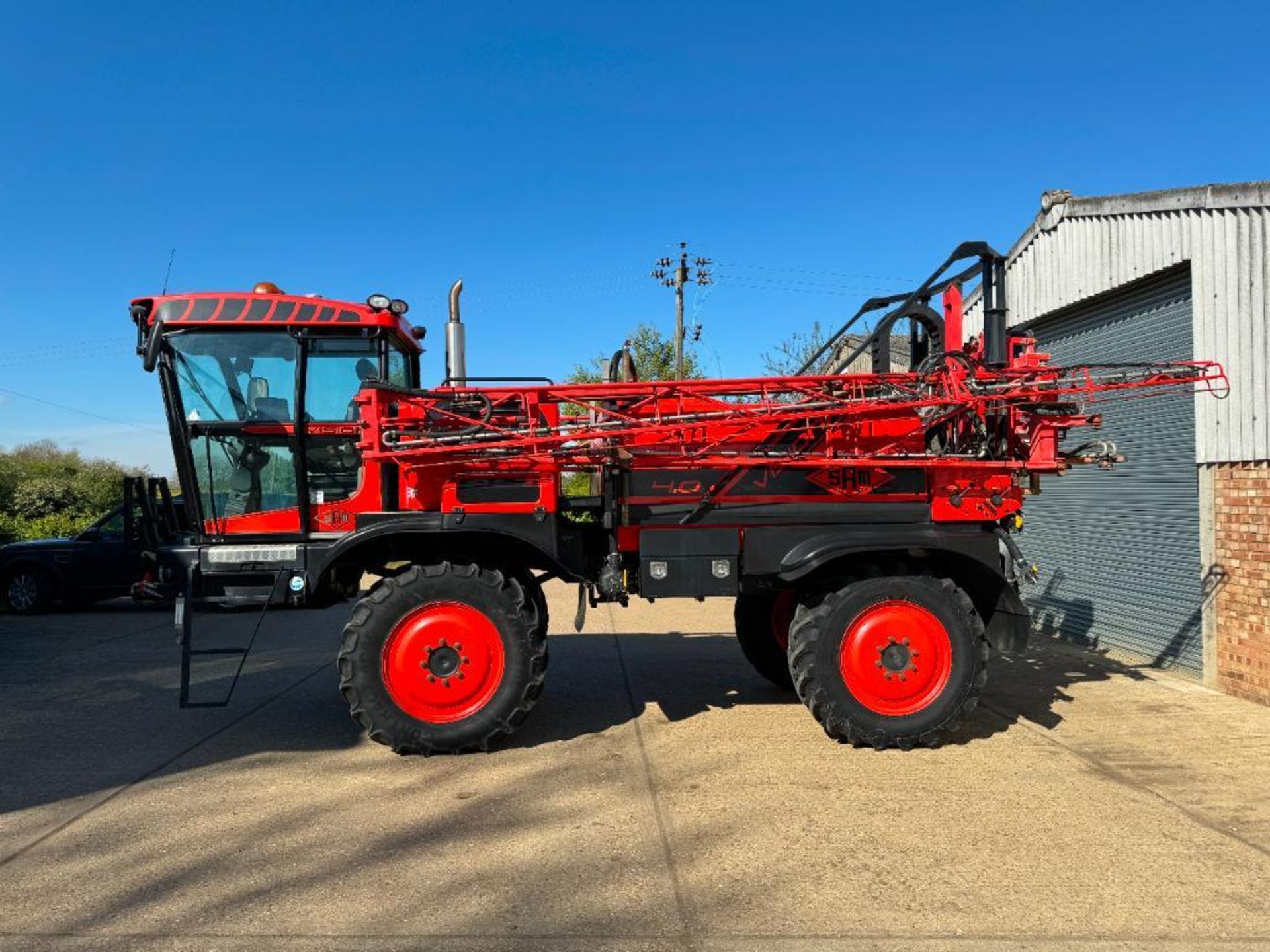 2012 SAM Vision 4.0 24m self-propelled sprayer with 4000l tank, 300l clean water tank, quick fill pu - Bild 16 aus 24