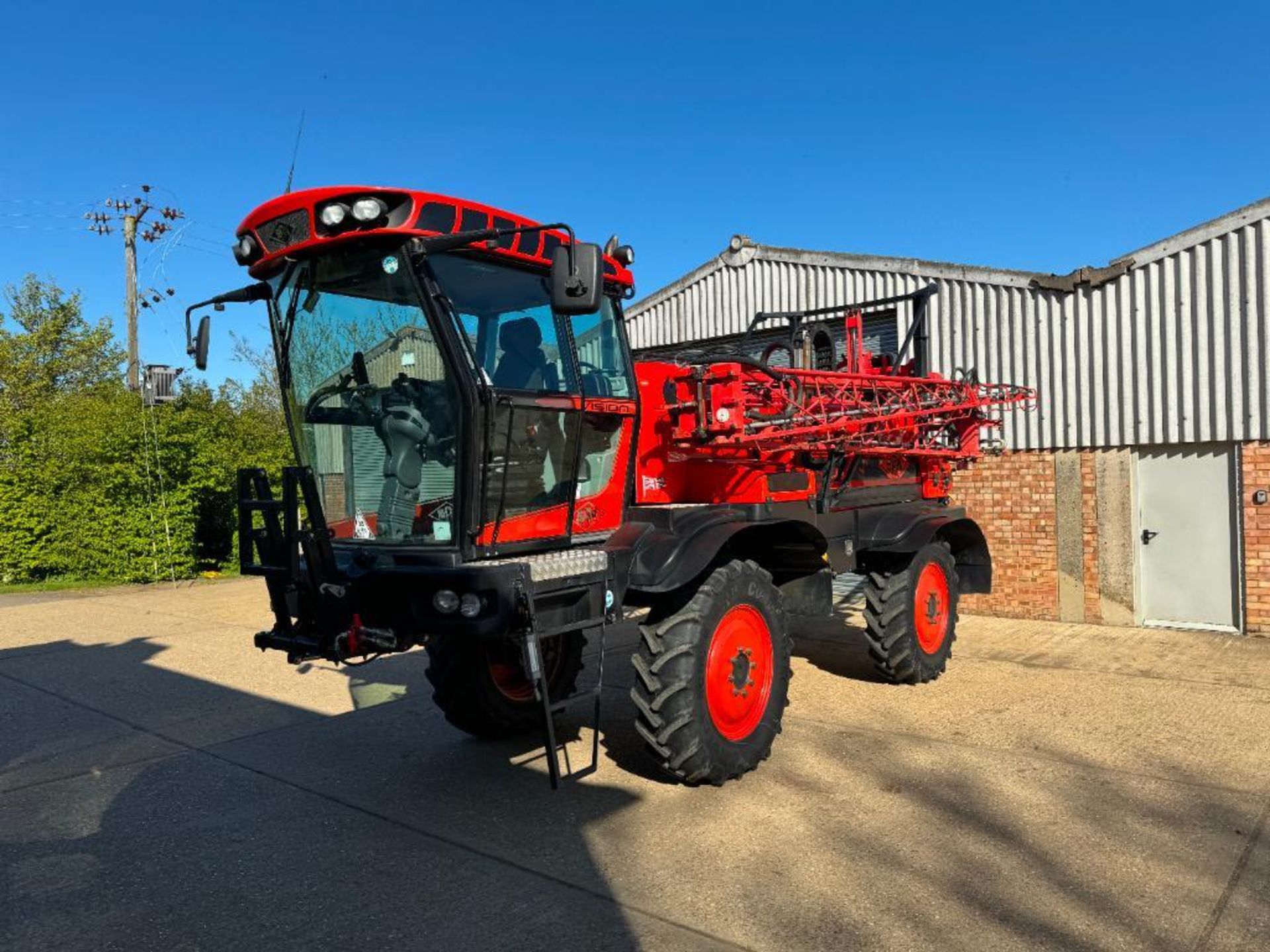 2012 SAM Vision 4.0 24m self-propelled sprayer with 4000l tank, 300l clean water tank, quick fill pu - Bild 4 aus 24