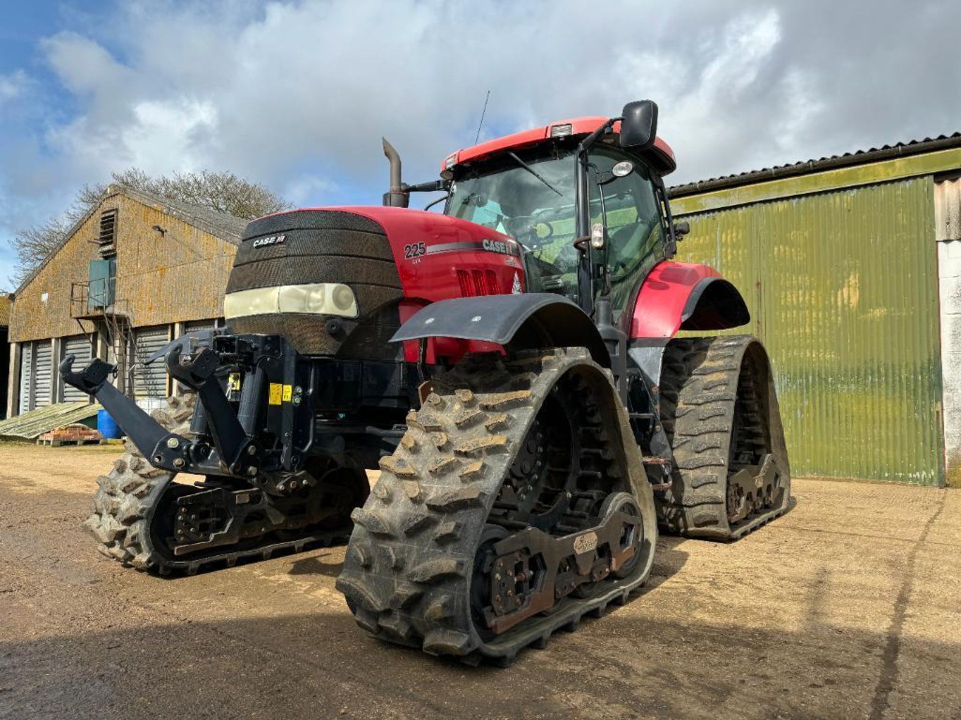 2010 Case Puma 225 CVX 4wd 50kph tractor with 4 electric spools, air brakes, front linkage and AFS P - Image 20 of 21