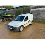 2007 Vauxhall Combo CDTi 2wd diesel van, manual, roof rack and internal racking on 185/60R15 wheels