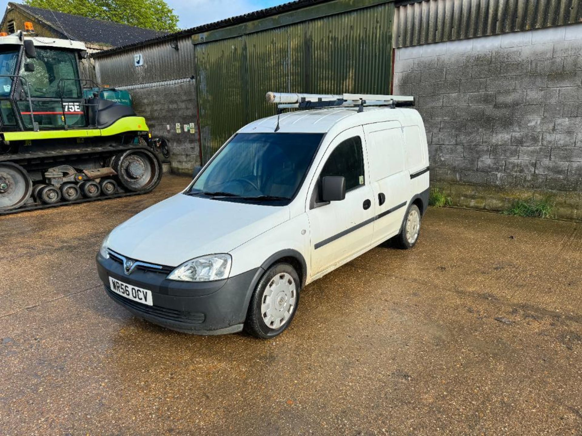 2007 Vauxhall Combo CDTi 2wd diesel van, manual, roof rack and internal racking on 185/60R15 wheels