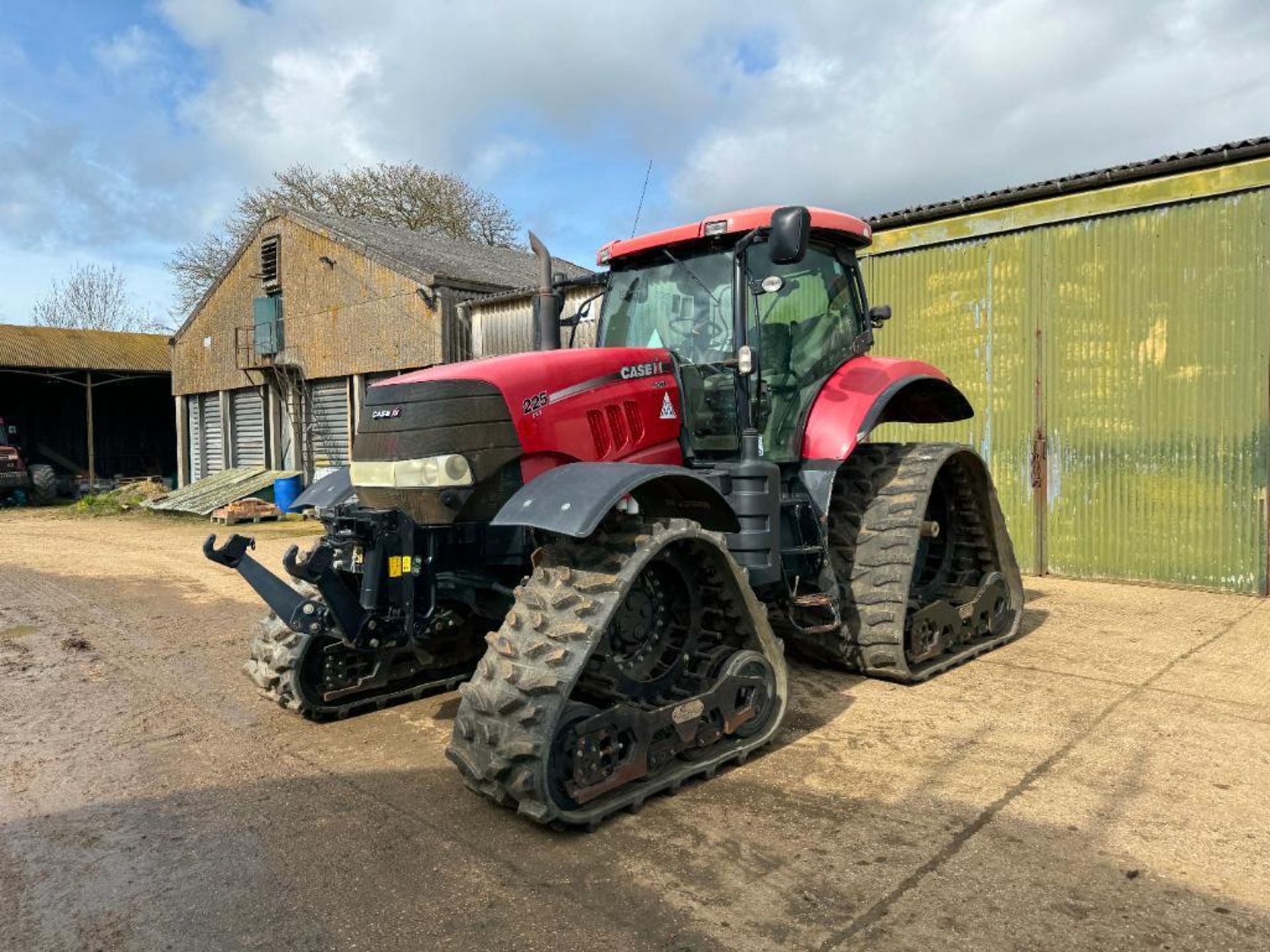 2010 Case Puma 225 CVX 4wd 50kph tractor with 4 electric spools, air brakes, front linkage and AFS P - Image 18 of 21