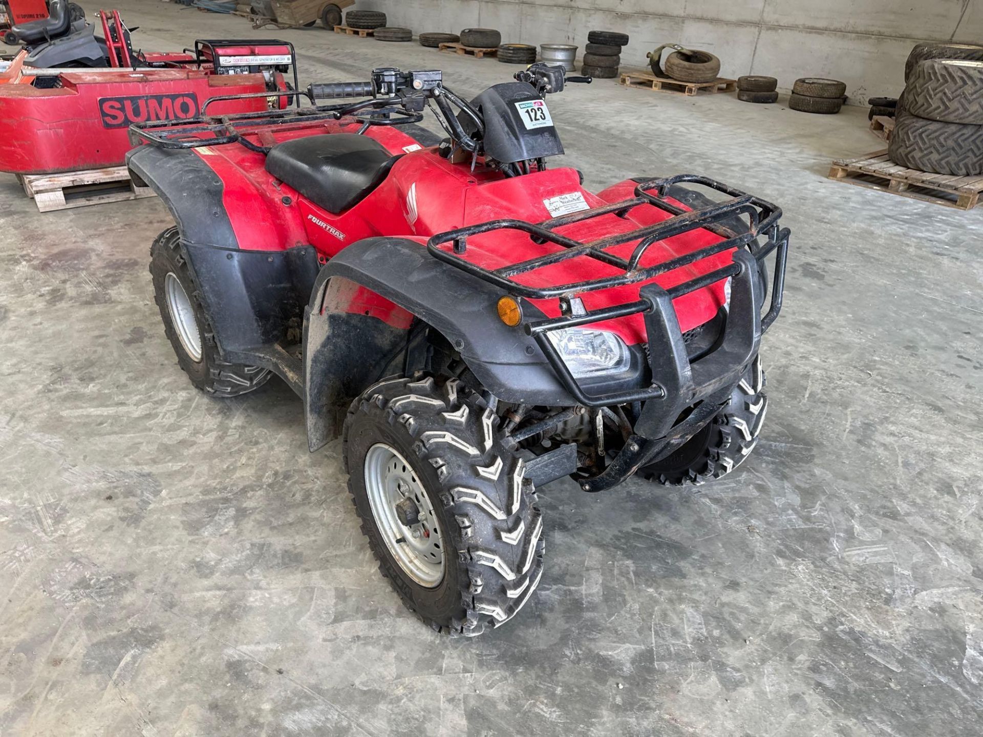 Honda Fourtrax 4wd 350 quad bike - Image 2 of 4