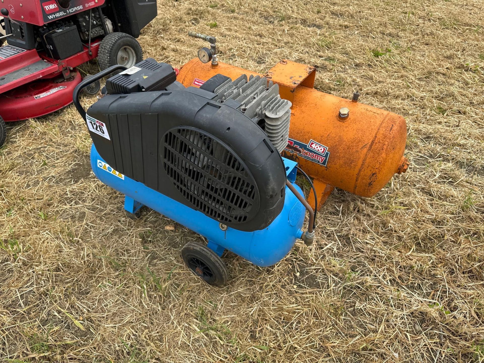 ABAC air compressor with spare tank