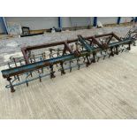 Set 15ft seed harrows, linkage mounted