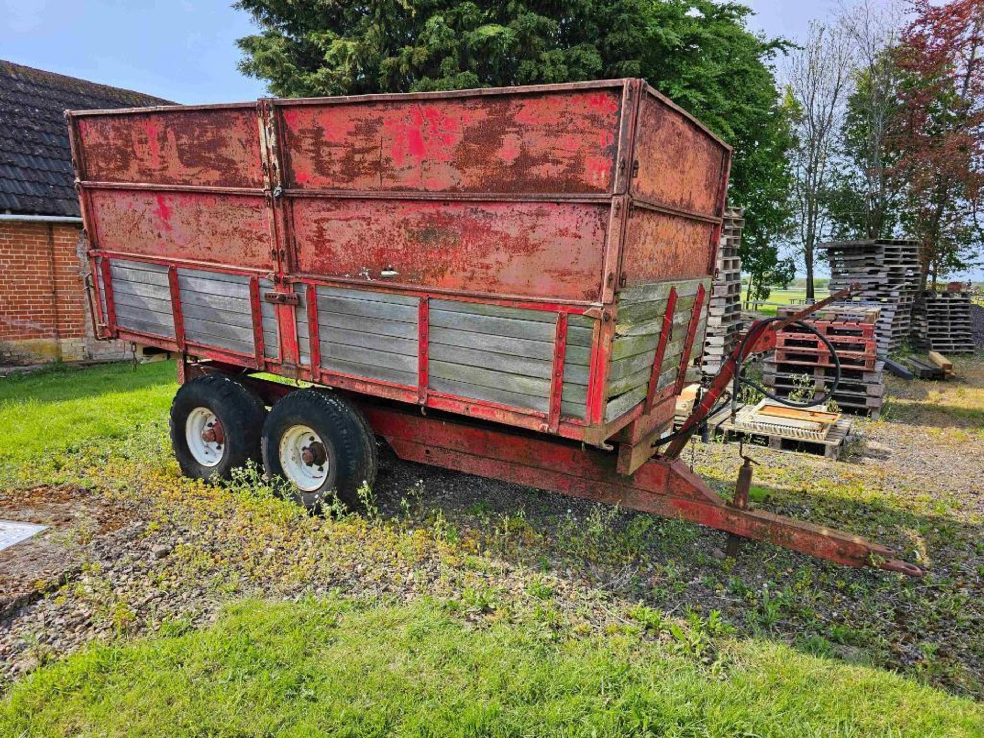 Pettit 8t hydraulic tipping trailer - Image 3 of 3