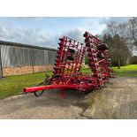 2011 Vaderstad NZ Aggressive NZA800 8m hydraulic folding springtine cultivator with leading paddles,