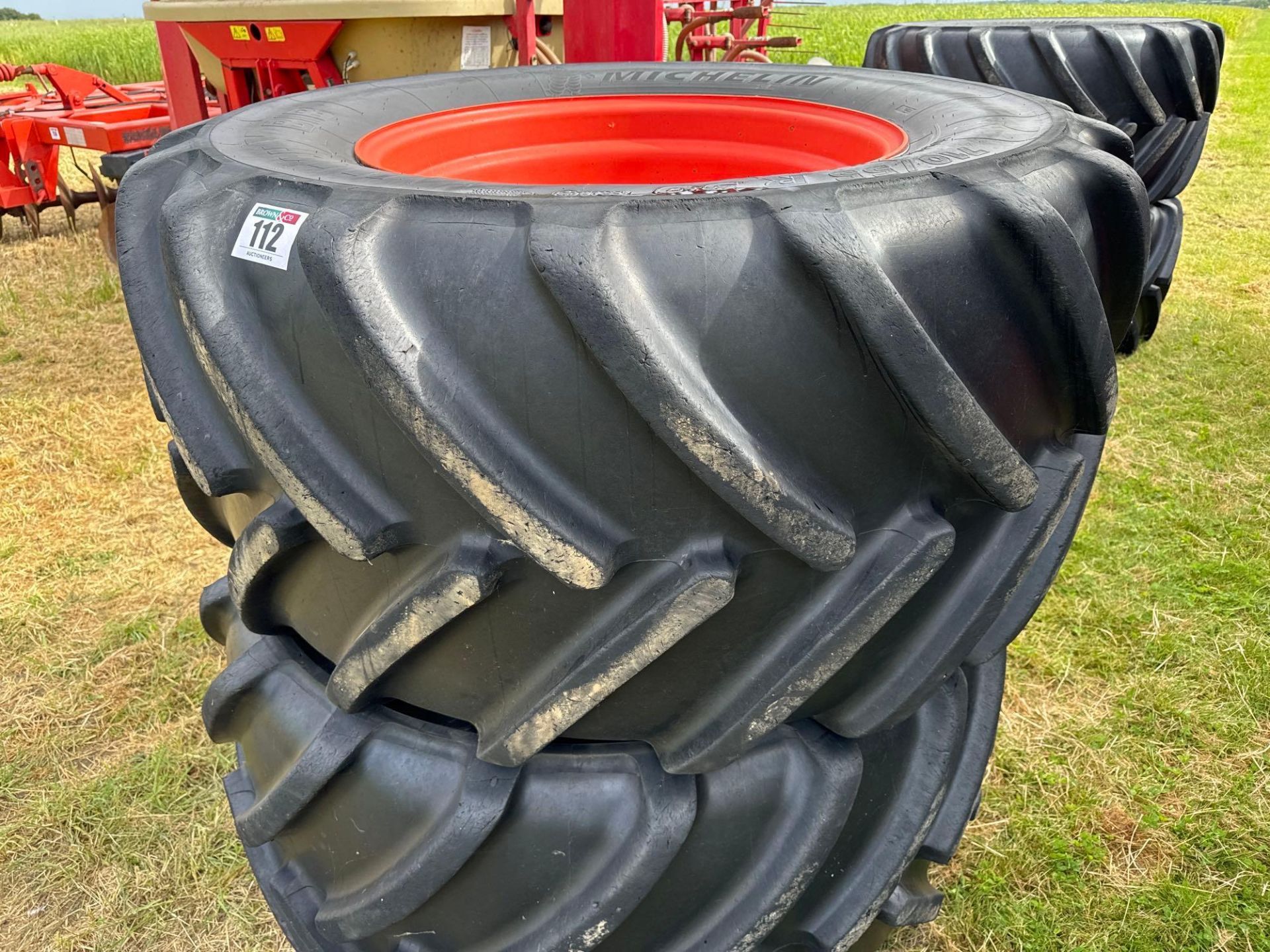 Set Michelin 710/55R30 flotation wheels and tyres to suit SAM Vision sprayer - Image 3 of 3