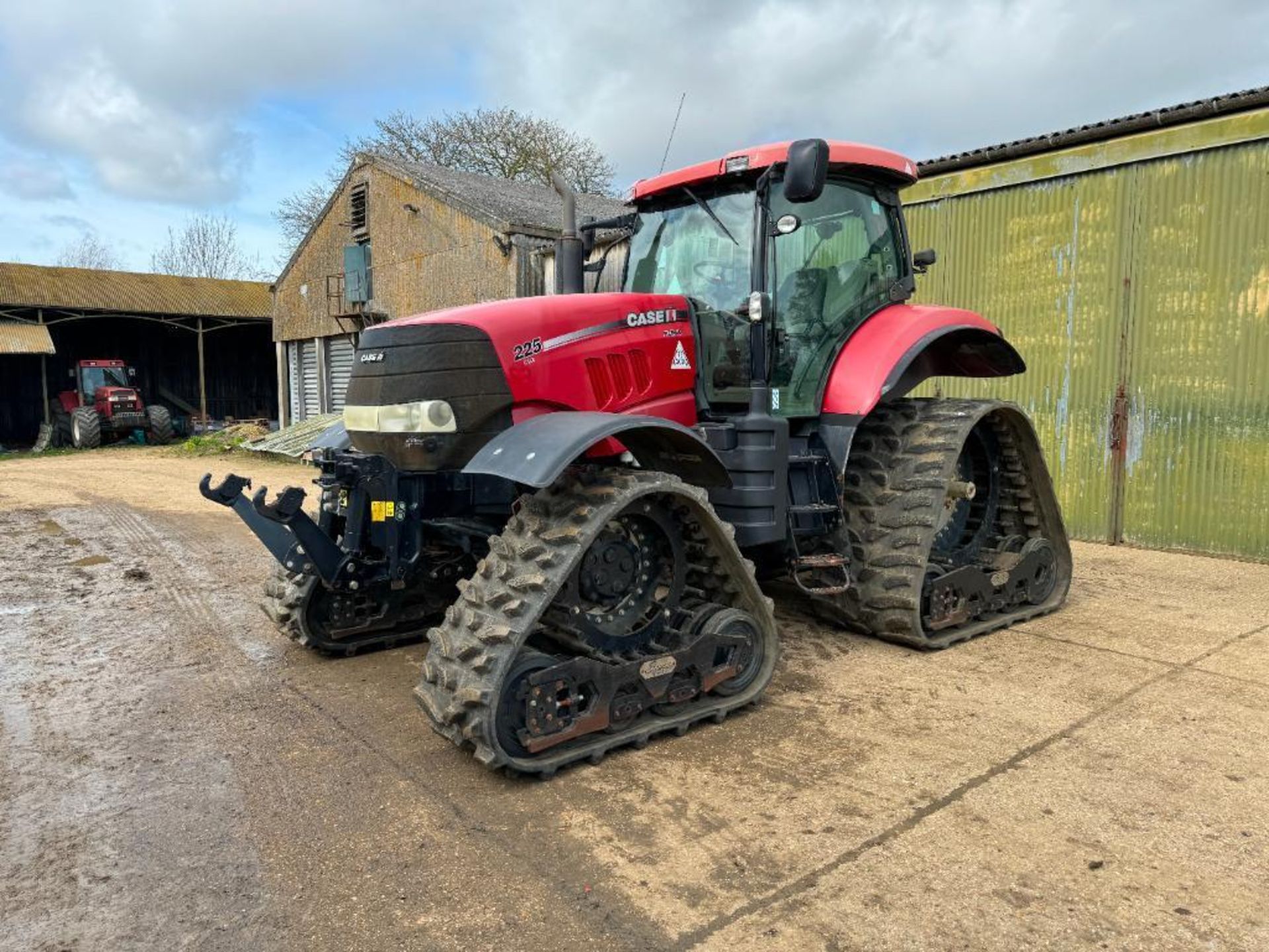 2010 Case Puma 225 CVX 4wd 50kph tractor with 4 electric spools, air brakes, front linkage and AFS P - Image 2 of 21