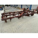 Browns 12ft c-tine cultivator. Serial No: PBMC9238/1