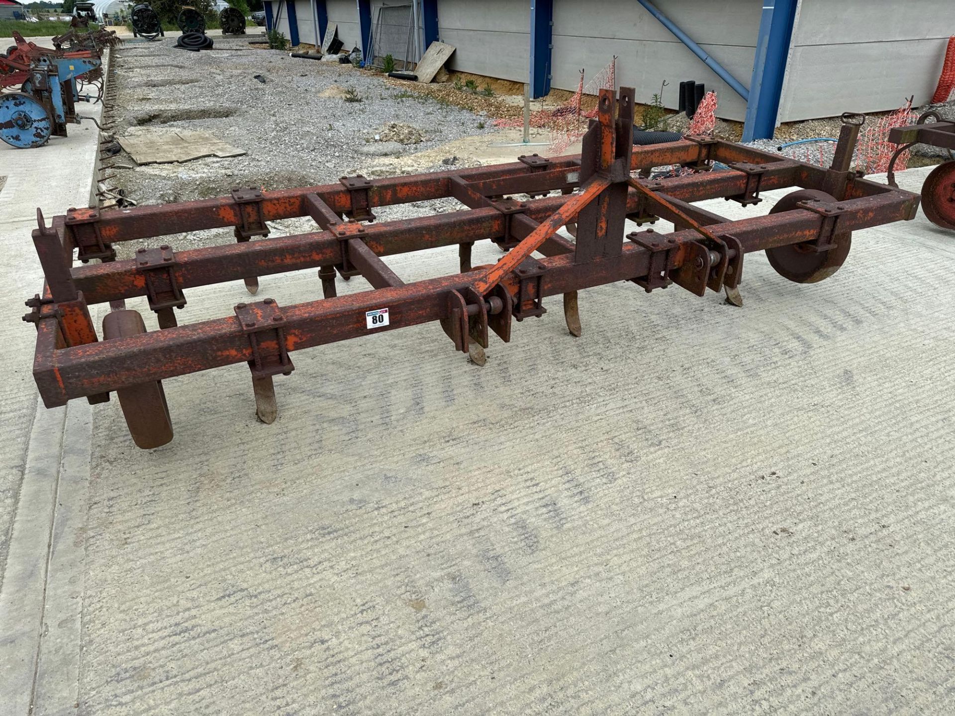 Browns 12ft c-tine cultivator. Serial No: PBMC9238/1