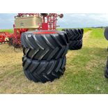Set Michelin 710/55R30 flotation wheels and tyres to suit SAM Vision sprayer