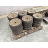 Quantity John Deere drill rollers