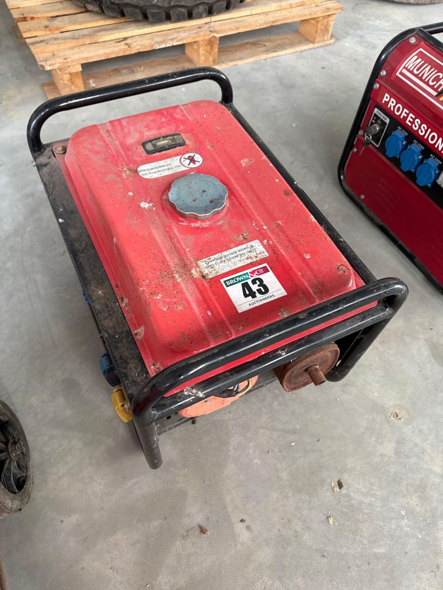 DJ2000CL petrol generator, 2kVA