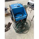 Hot Box diesel powered water heating unit with hoses. NO VAT