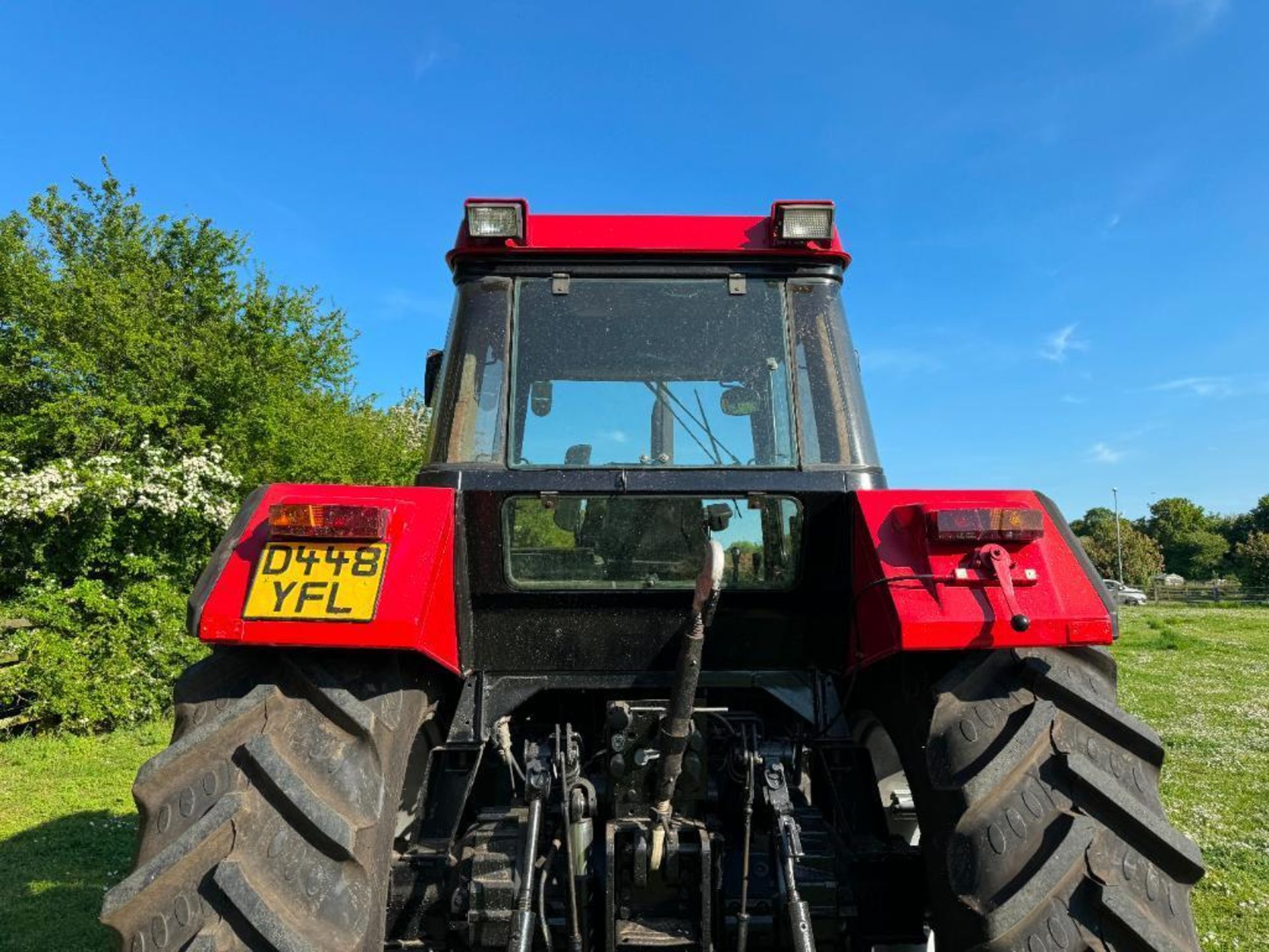 1987 Case International 1455XL 4wd tractor with 14no front wafer weights, 2 manual double acting spo - Image 11 of 27