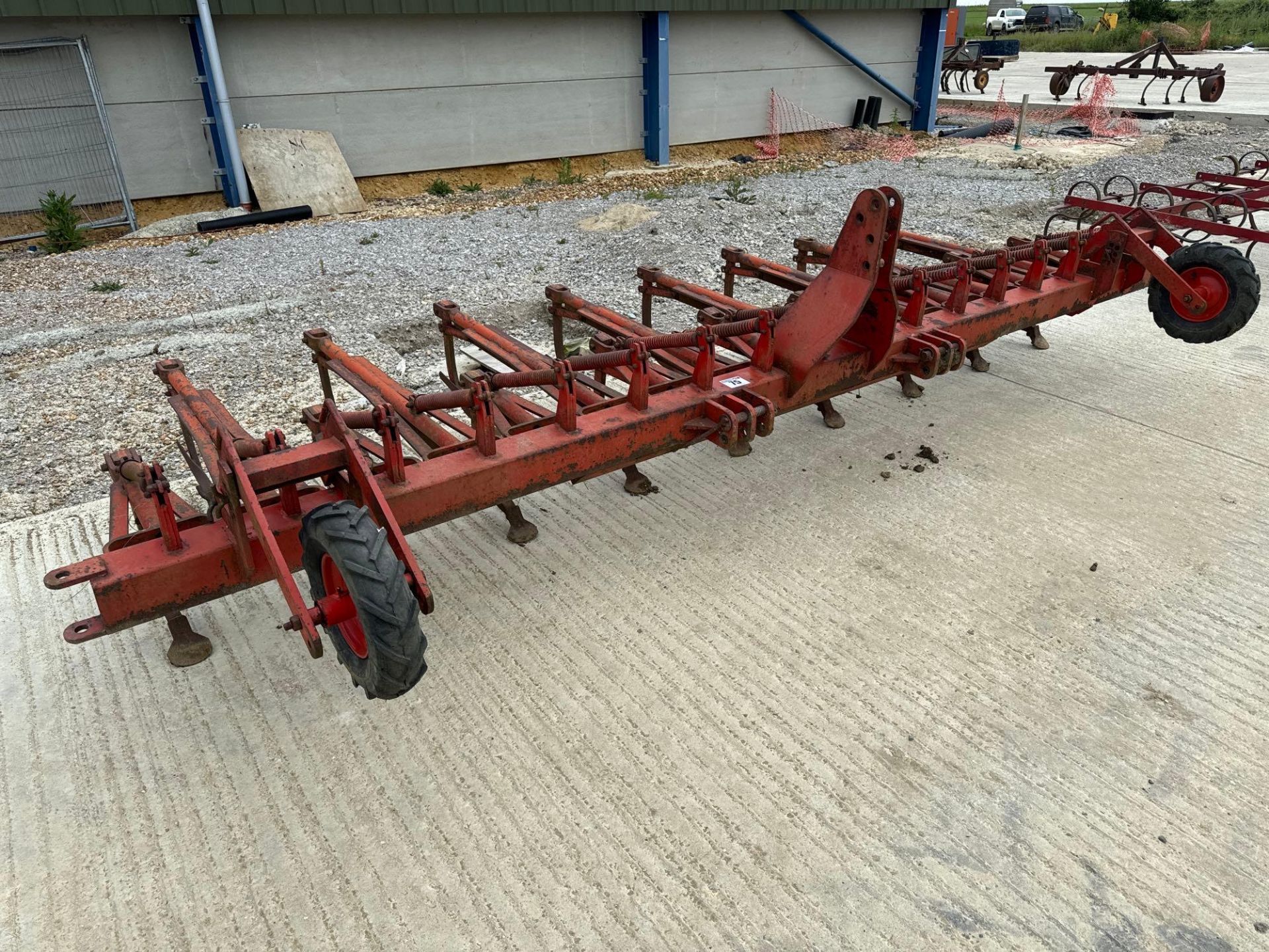 Interrow hoe 14ft, 17 leg, linkage mounted