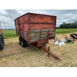 Pettit 8t hydraulic tipping trailer
