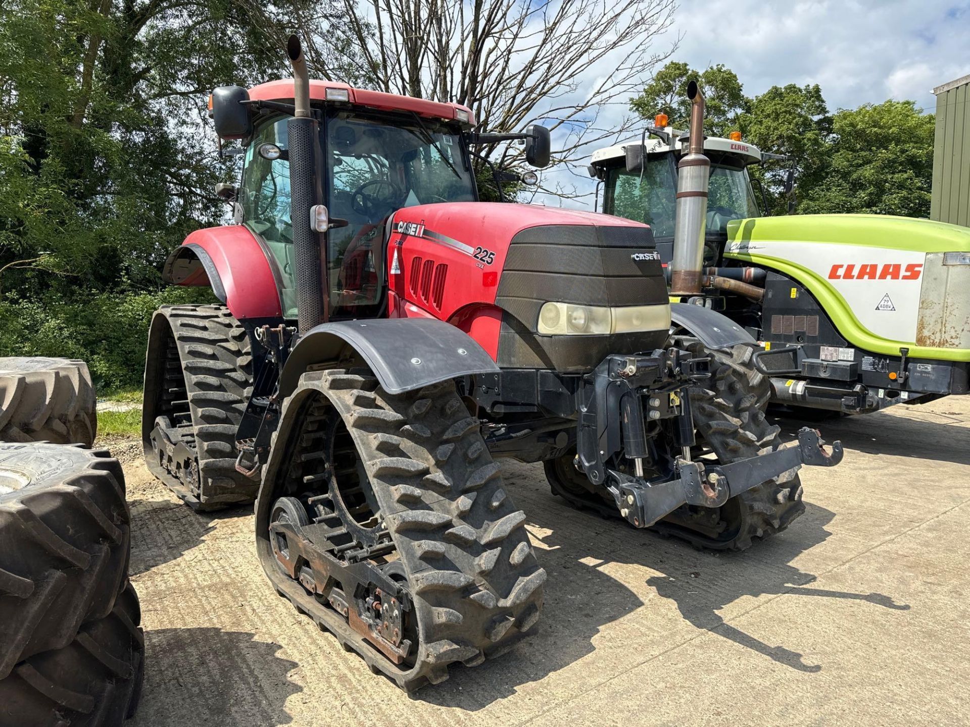 2010 Case Puma 225 CVX 4wd 50kph tractor with 4 electric spools, air brakes, front linkage and AFS P - Image 21 of 21