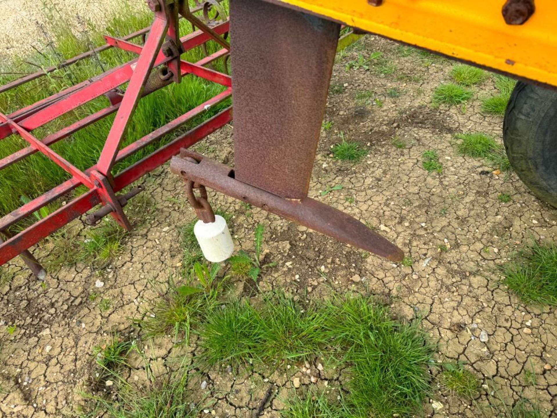 Miles single leg mole plough, trailed. Serial No: 3326 - Image 2 of 3