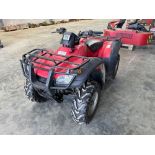 Honda Fourtrax 4wd 350 quad bike