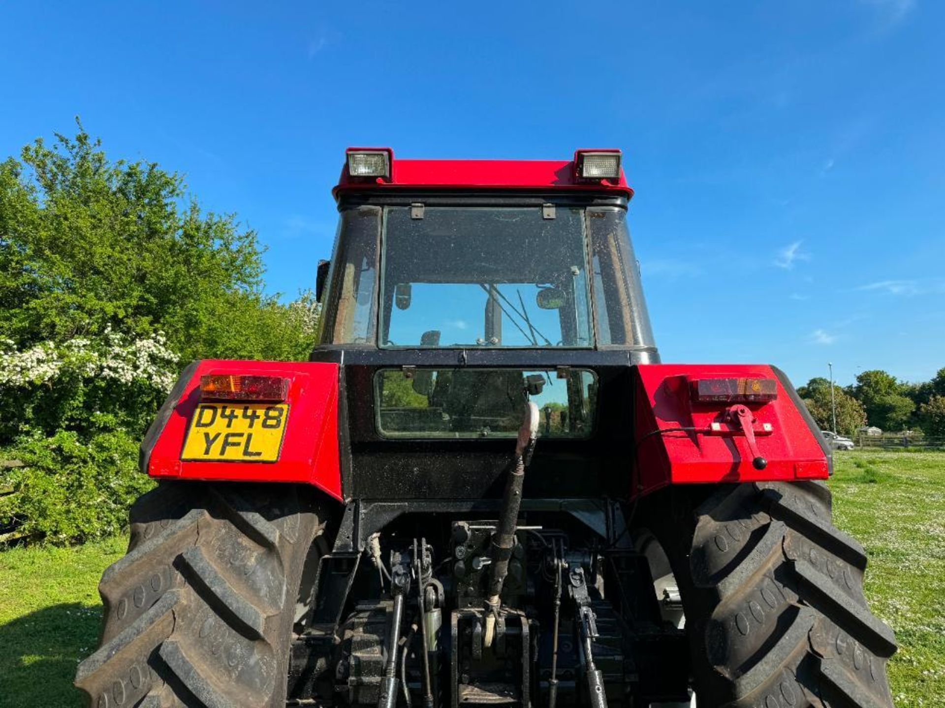 1987 Case International 1455XL 4wd tractor with 14no front wafer weights, 2 manual double acting spo - Image 11 of 26