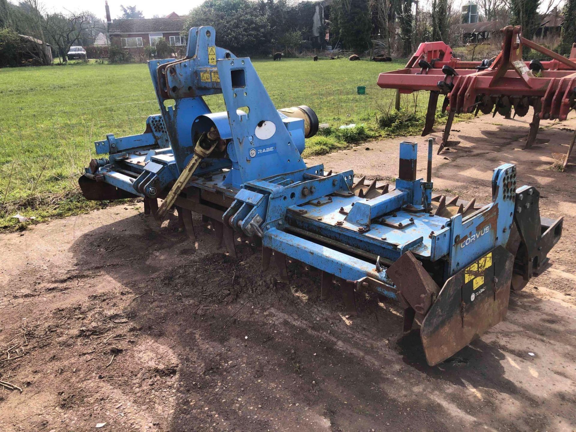 2013 Rabe Corvus PKE 3011 power harrow 3m, linkage mounted. Serial No: 46905. NB: recently renewed t - Bild 2 aus 14