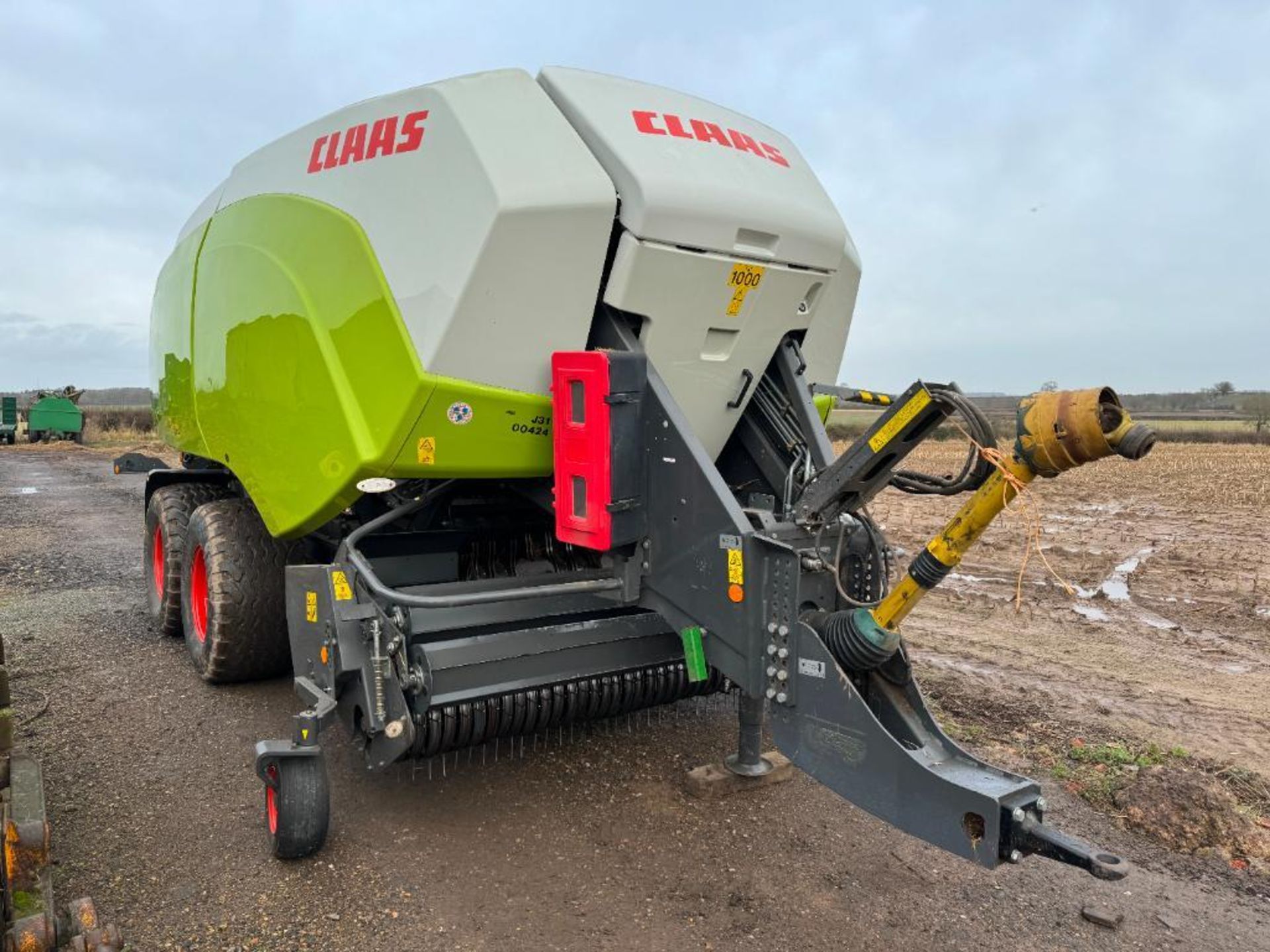 2017 Claas 5200 Quadrant 6 string twin axle baler and Claas communicator with 120x70 chamber, rotati - Image 27 of 27