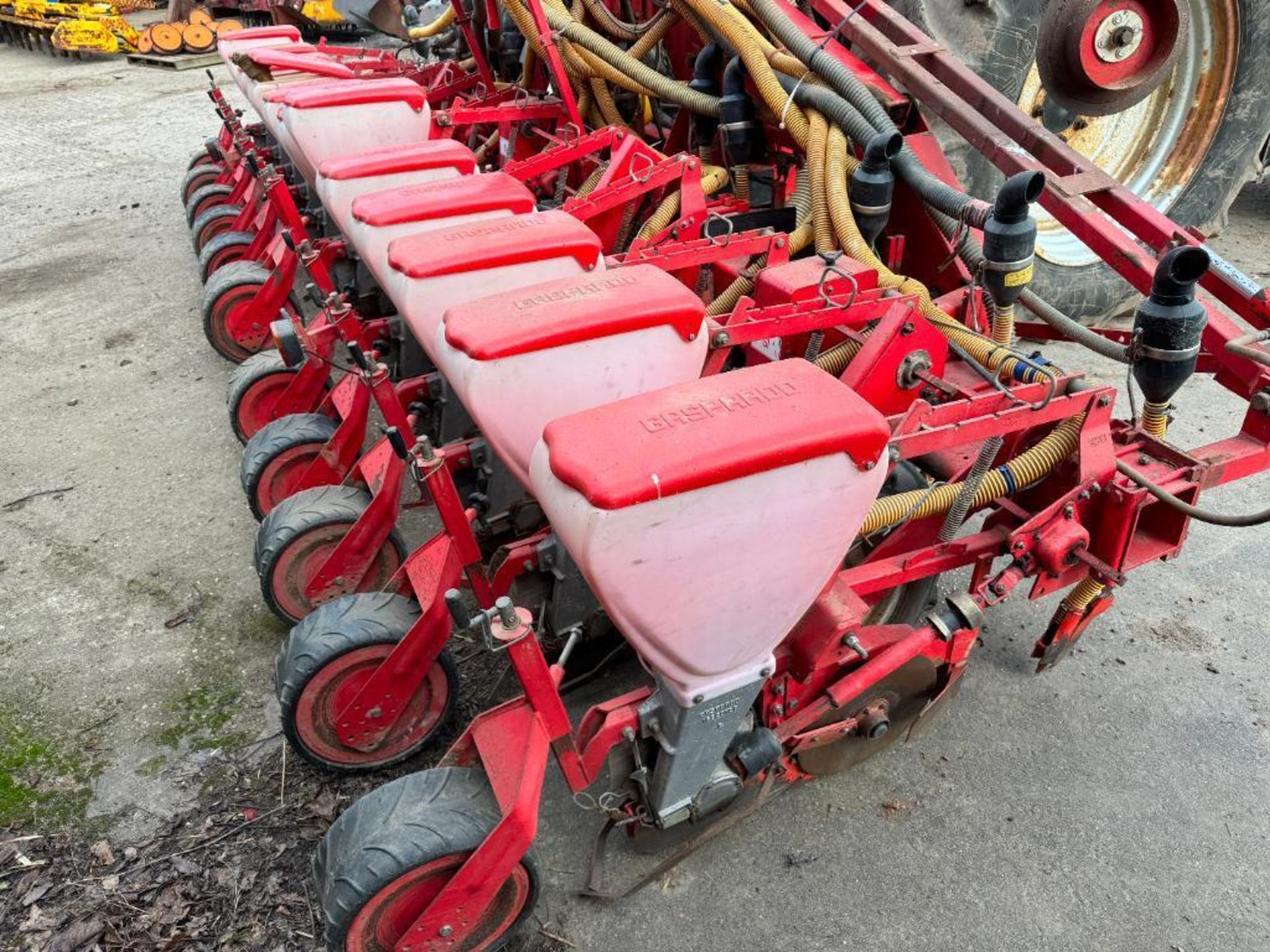 Gaspardo IS 12 row 6m maize drill, hydraulic folding with blockage sensors NB: Comes with manual - Bild 13 aus 19