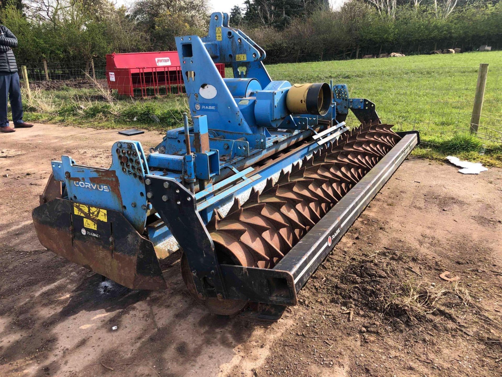 2013 Rabe Corvus PKE 3011 power harrow 3m, linkage mounted. Serial No: 46905. NB: recently renewed t - Bild 11 aus 14