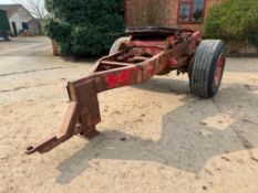 Fifth wheel single axle dolly