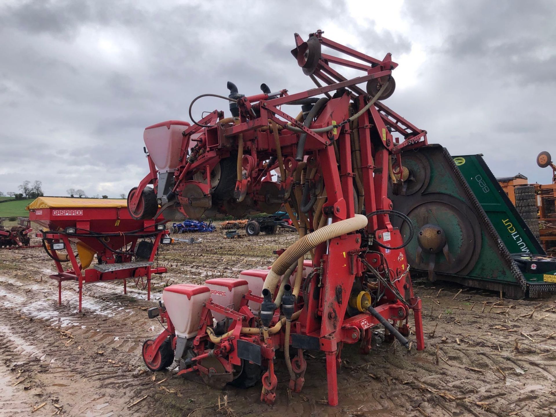 Gaspardo IS 12 row 6m maize drill, hydraulic folding with blockage sensors NB: Comes with manual - Image 19 of 19