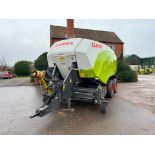 2017 Claas 5200 Quadrant 6 string twin axle baler and Claas communicator with 120x70 chamber, rotati